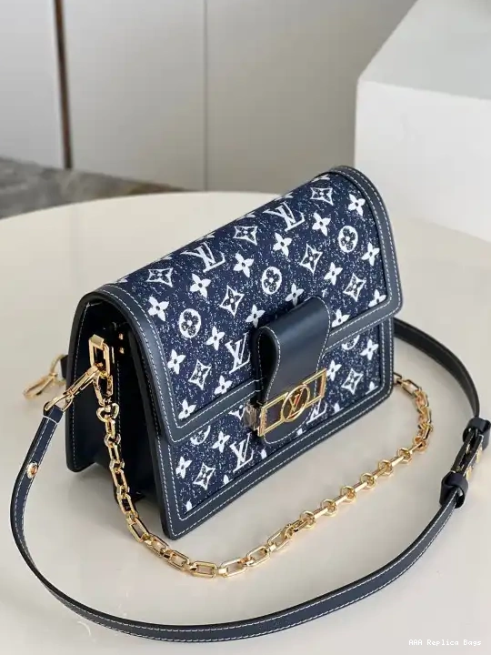 Aaa replica bags LOUIS DAUPHINE MM VUITTON 0524